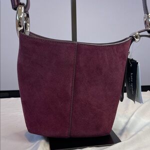 Kate Spade Burgundy Halo Mini Shoulder Bag